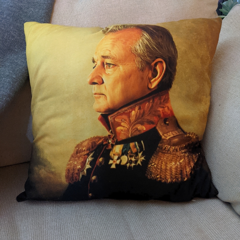 Double sided Bill Murray Pillow